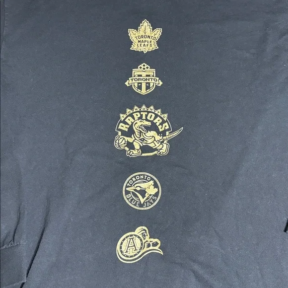 Toronto Raptors OVO Drake night Long Sleeve Shirt - Picture 2 of 8